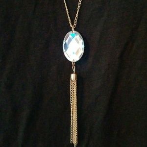Tassel pendent necklace
